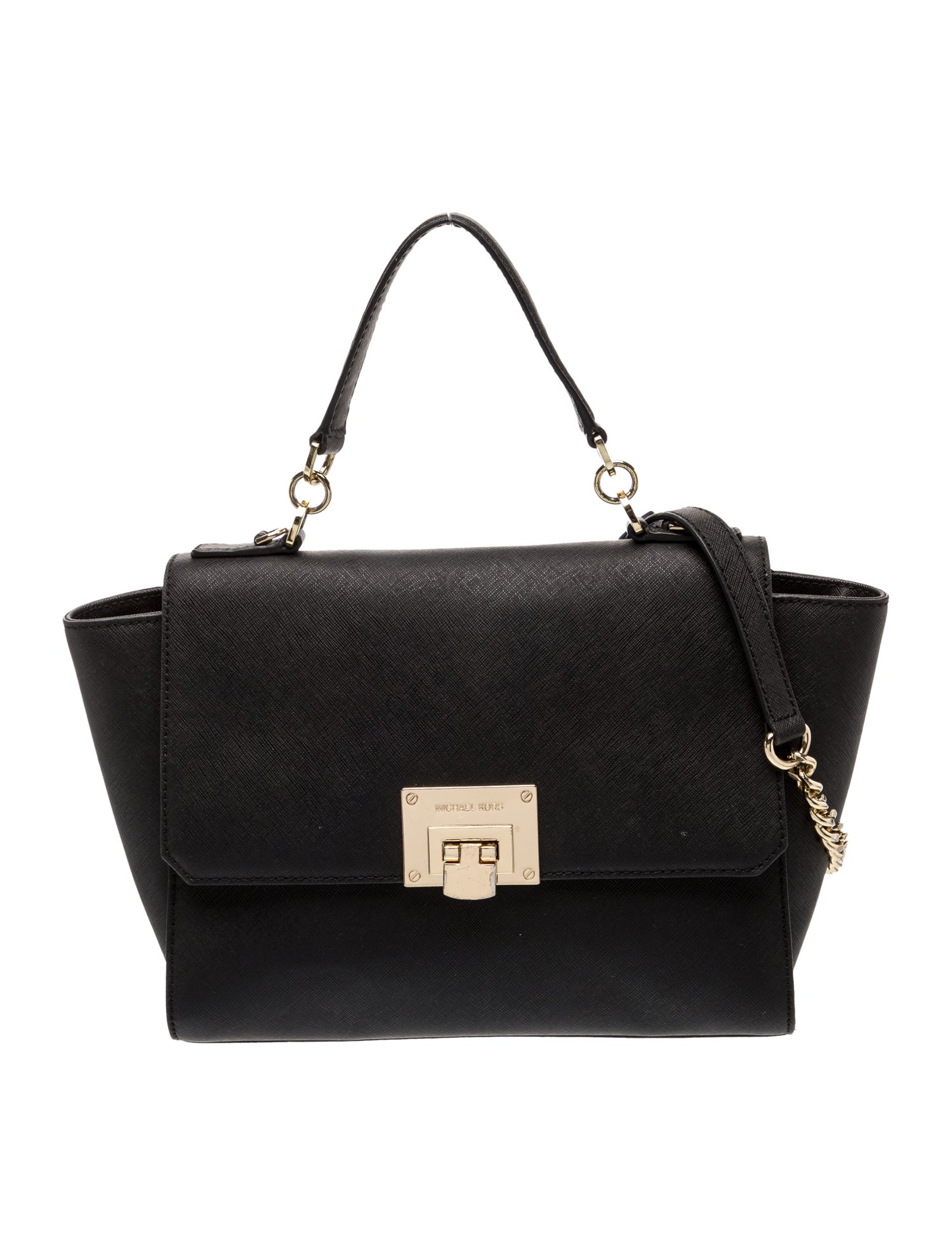 Michael Michael Kors Saffiano Leather Top Handle Bag