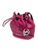 Michael Michael Kors Leather Bucket Bag