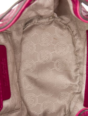 Michael Michael Kors Leather Bucket Bag