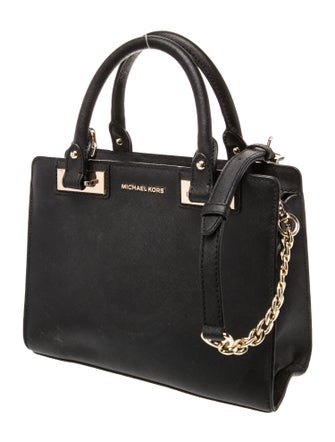 Michael Michael Kors Saffiano Leather Top Handle Bag