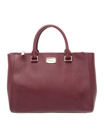 Michael Kors Handle Bags Saffiano Leather Top Bag