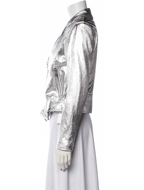 Michael Michael Kors Leather Biker Jacket