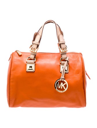 Michael Michael Kors Leather Top Handle Bag