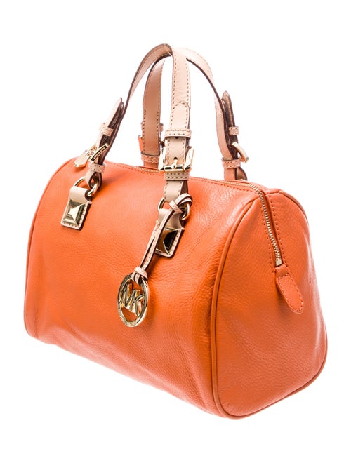Michael Michael Kors Leather Top Handle Bag