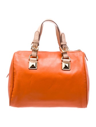Michael Michael Kors Leather Top Handle Bag