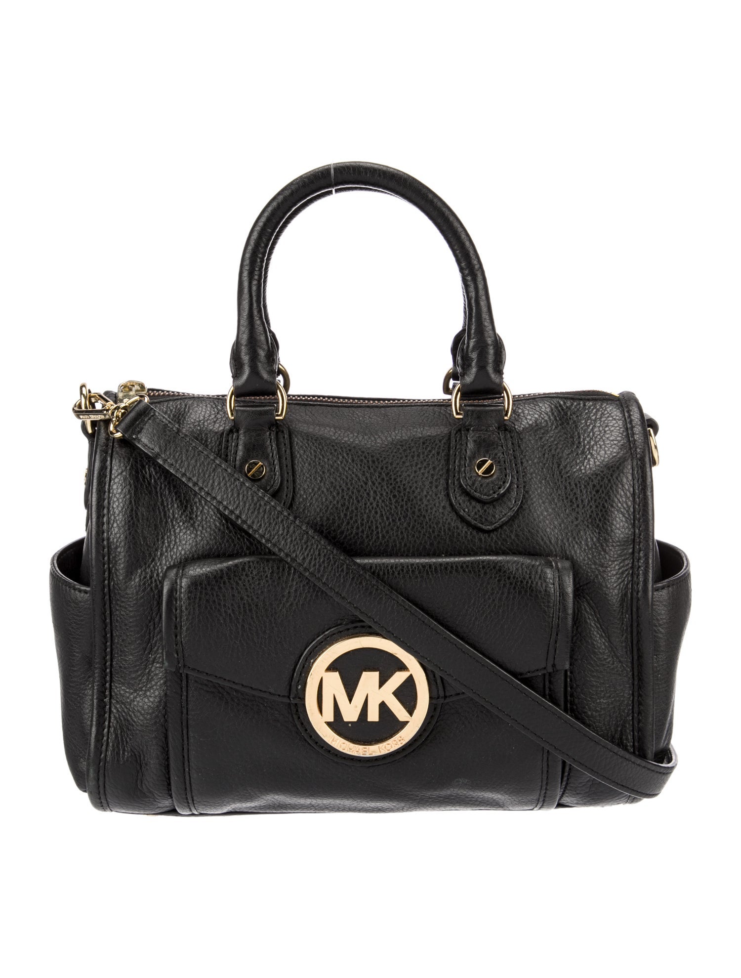 Michael Michael Kors Leather Top Handle Bag
