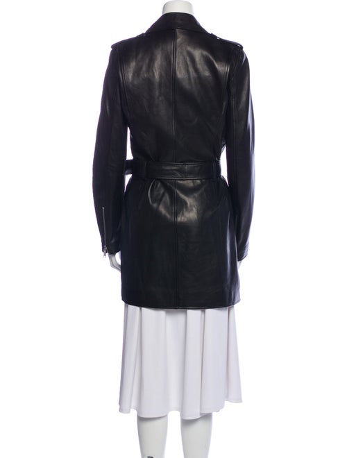 Michael Michael Kors Leather Trench Coat