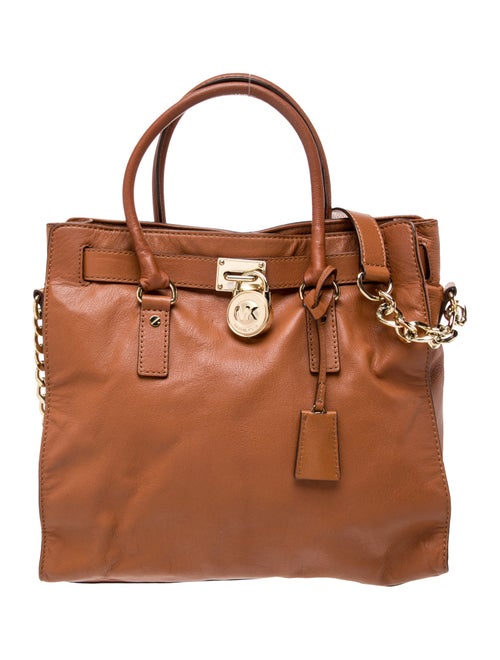 Michael Michael Kors Leather Top Handle Bag