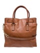 Michael Michael Kors Leather Top Handle Bag