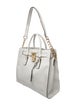 Michael Michael Kors Saffiano Leather Top Handle Bag