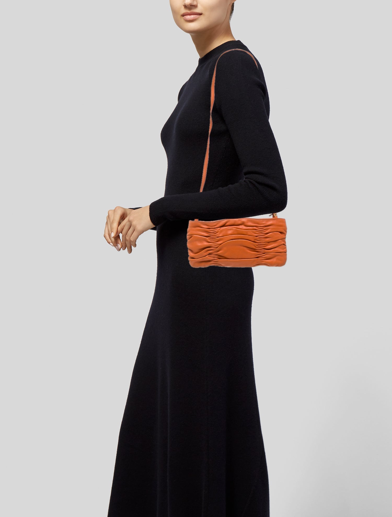 Michael Michael Kors Leather Clutch