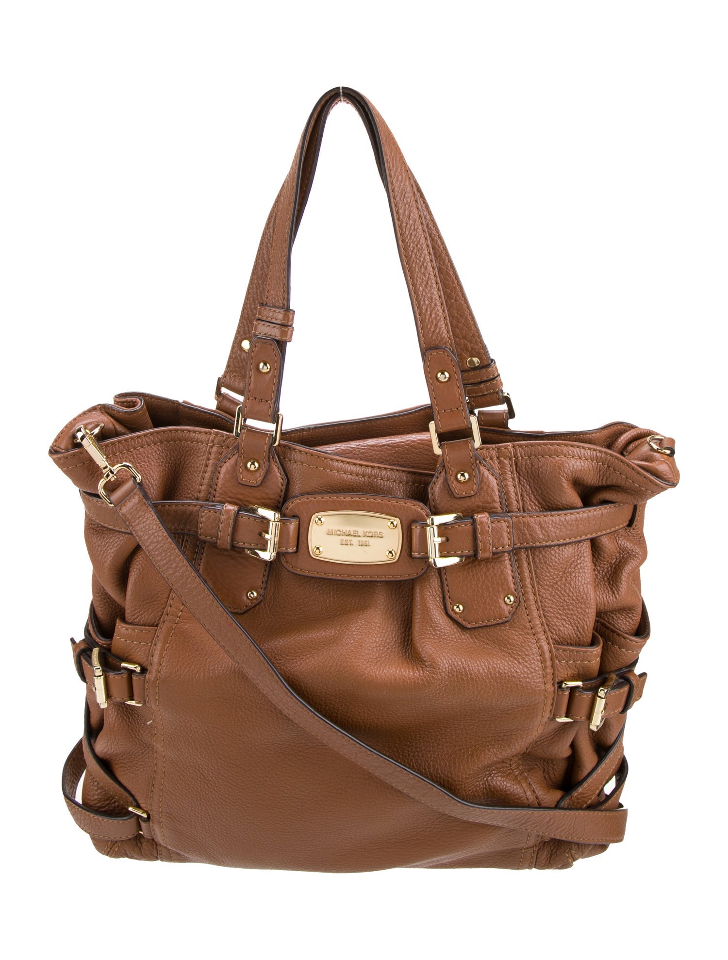 Michael Michael Kors Leather Top Handle Bag