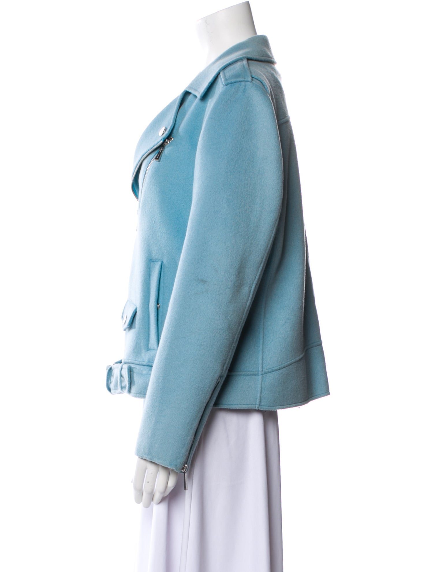 Michael Michael Kors Wool Biker Jacket