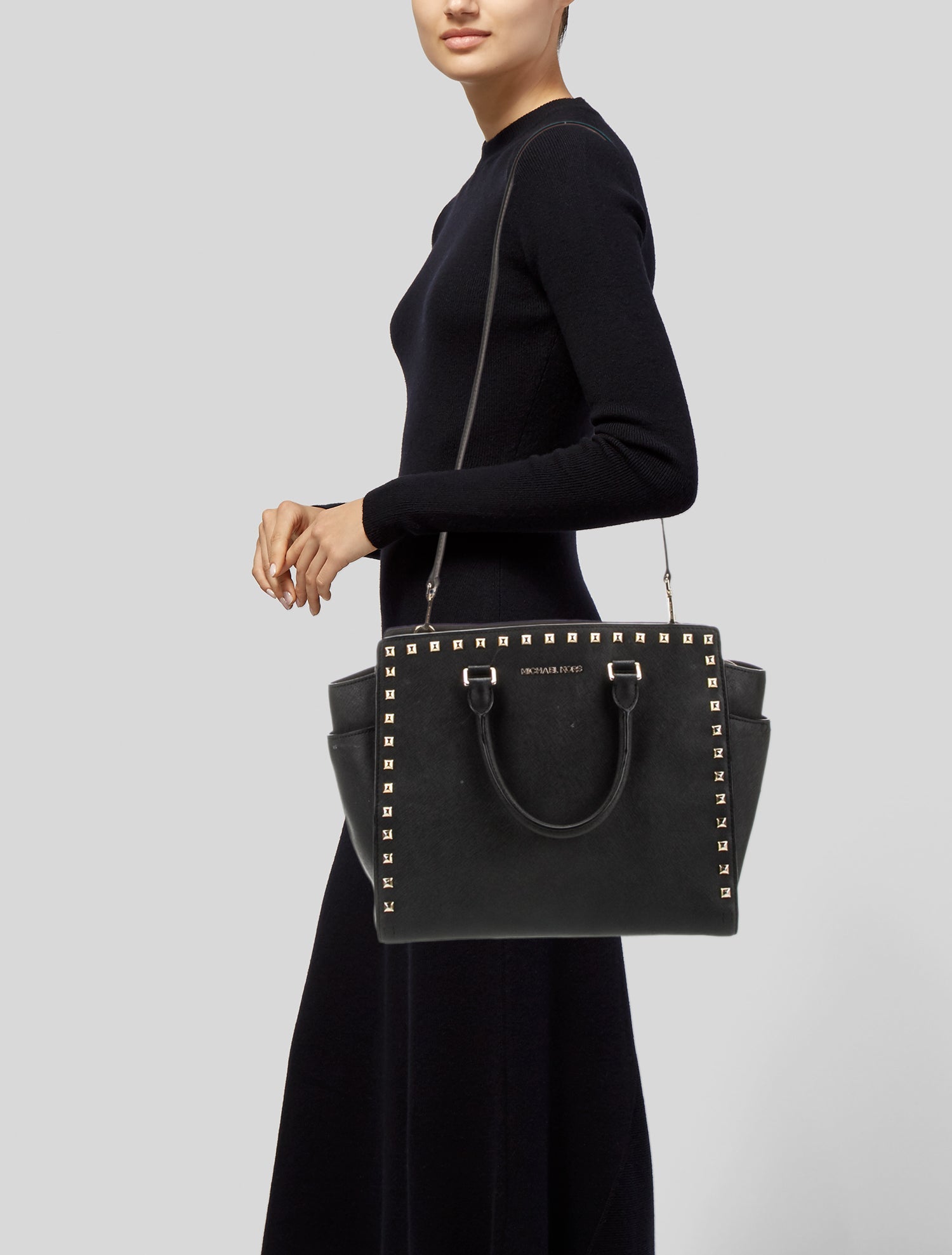 Michael Michael Kors Rockstud Tote