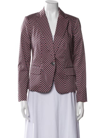 Michael Michael Kors Printed Blazer