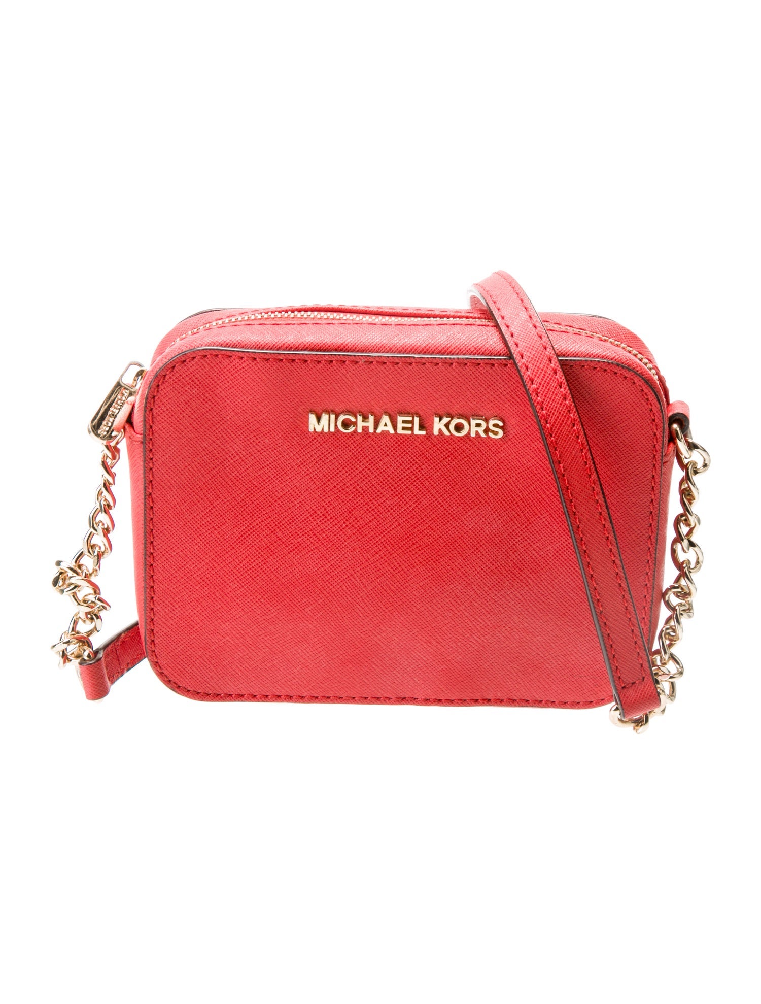 Michael Michael Kors Saffiano Leather Crossbody Bag