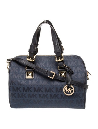 Michael Michael Kors Monogram Top Handle Bag