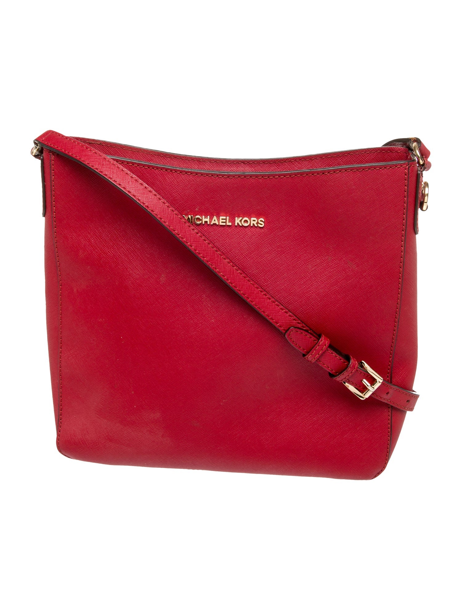 Michael Michael Kors Saffiano Leather Messenger Bag