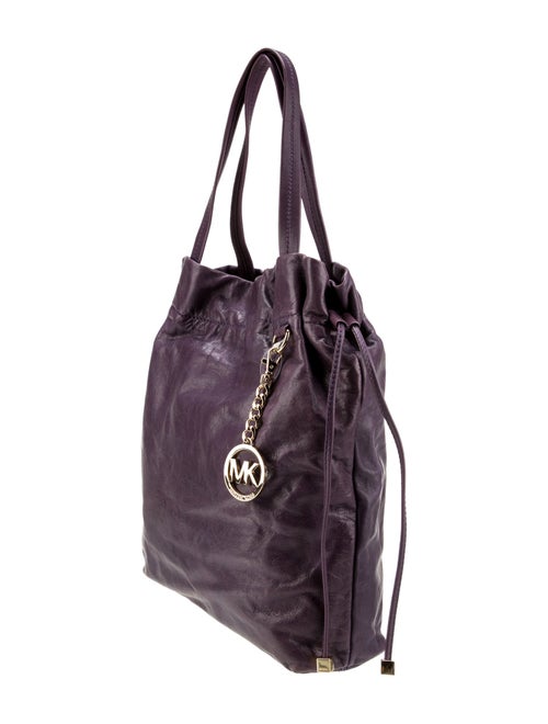 Michael Michael Kors Leather Top Handle Bag