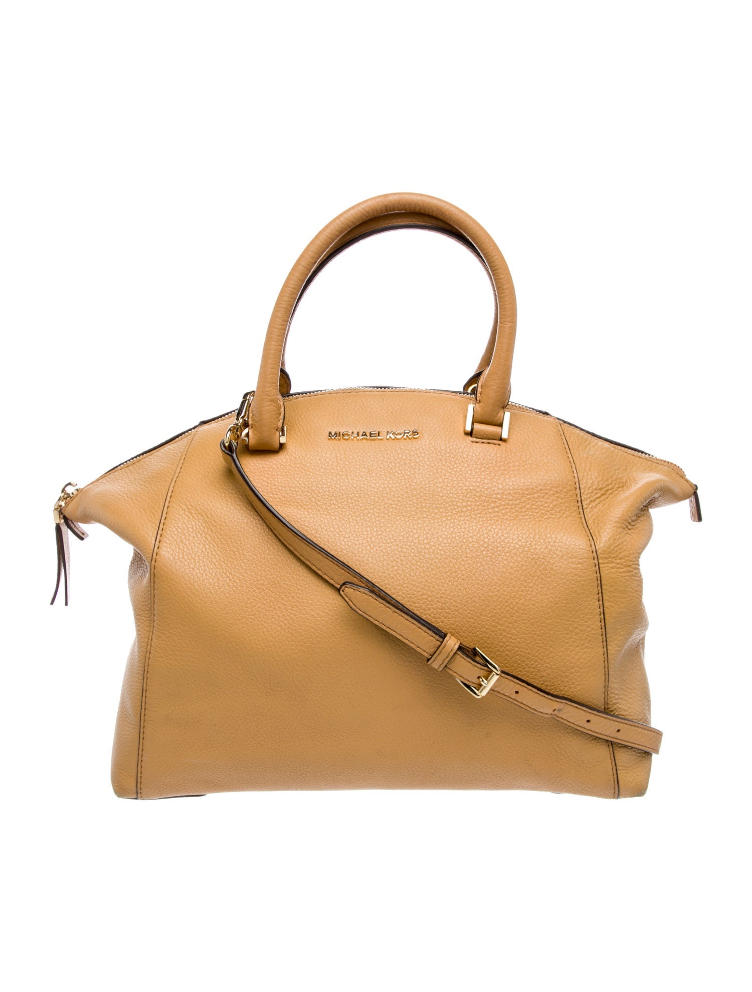 Michael Michael Kors Leather Top Handle Bag