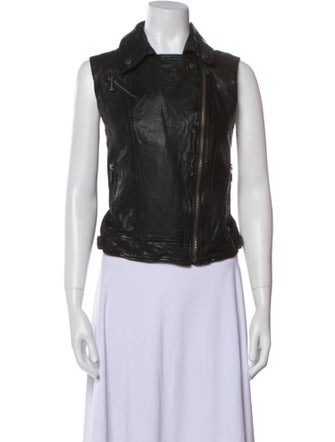 Michael Michael Kors Leather Vest