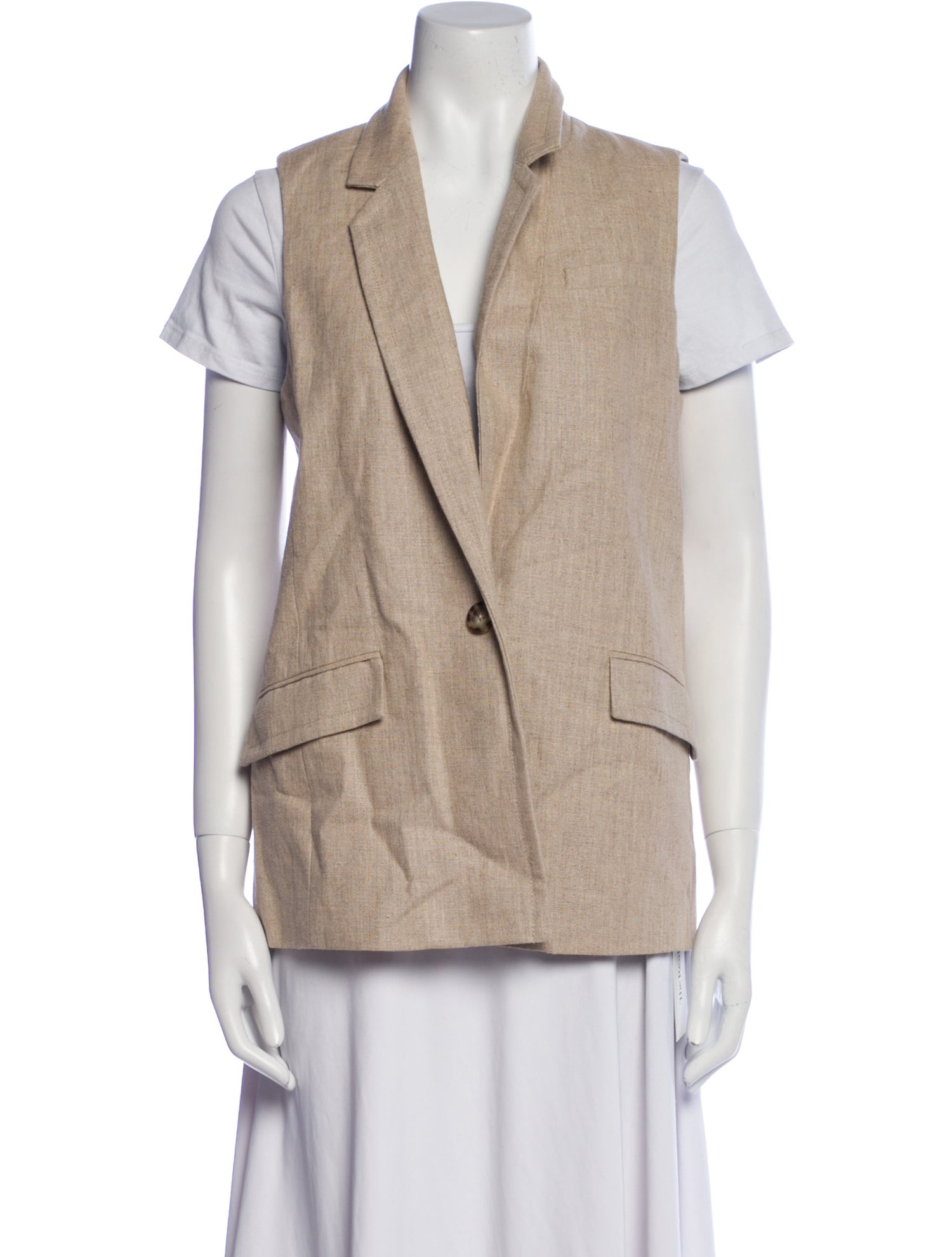 Michael Michael Kors Linen Vest w/ Tags