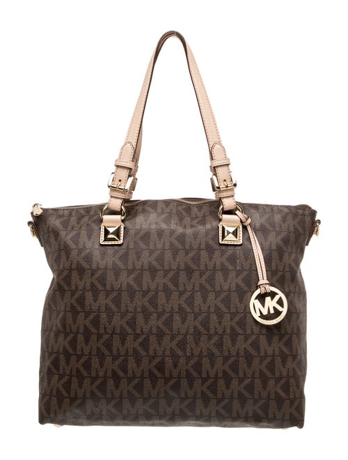 Michael Michael Kors Monogram Top Handle Bag