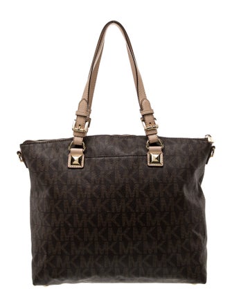 Michael Michael Kors Monogram Top Handle Bag