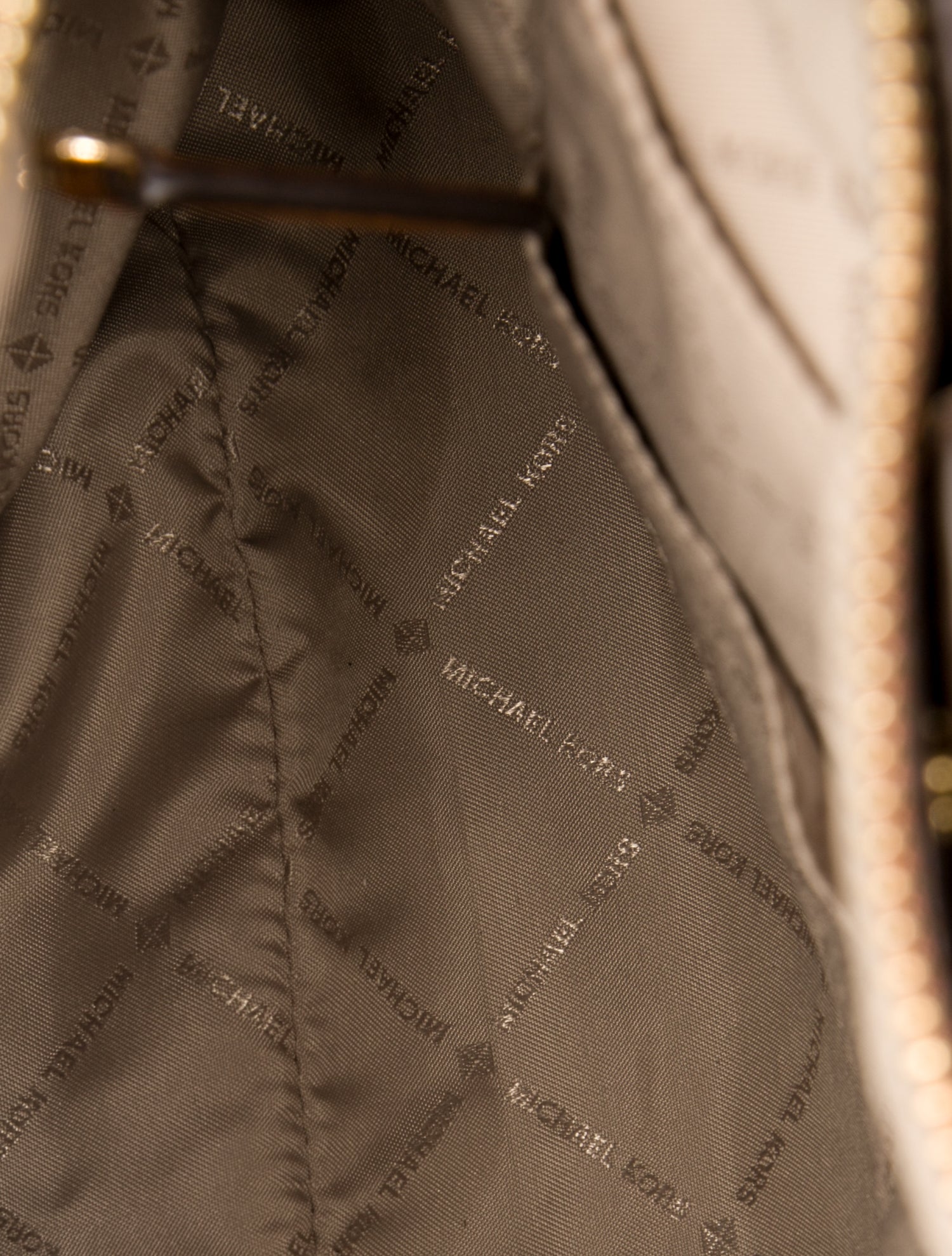 Michael Michael Kors Leather Top Handle Bag