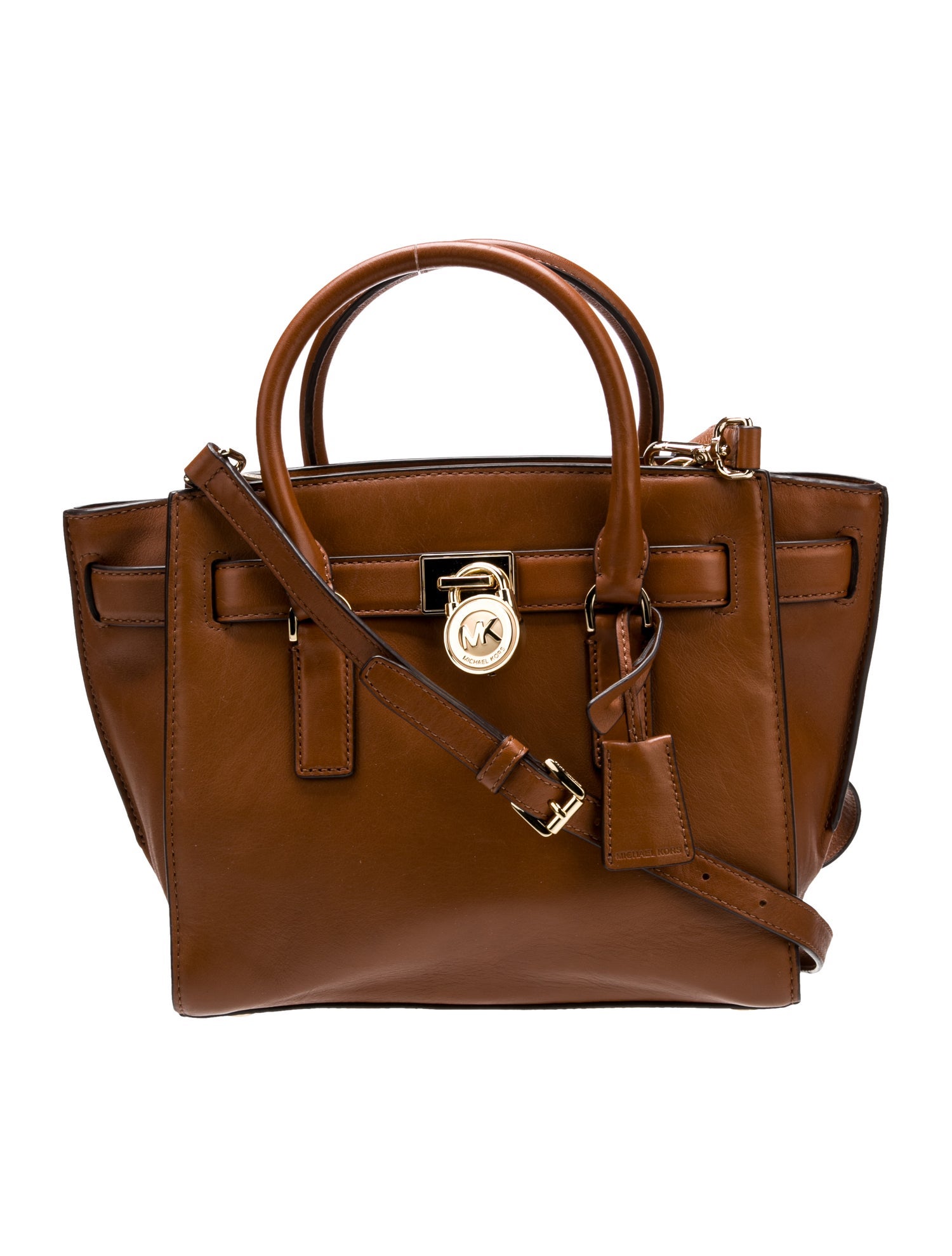 Michael Michael Kors Leather Top Handle Bag