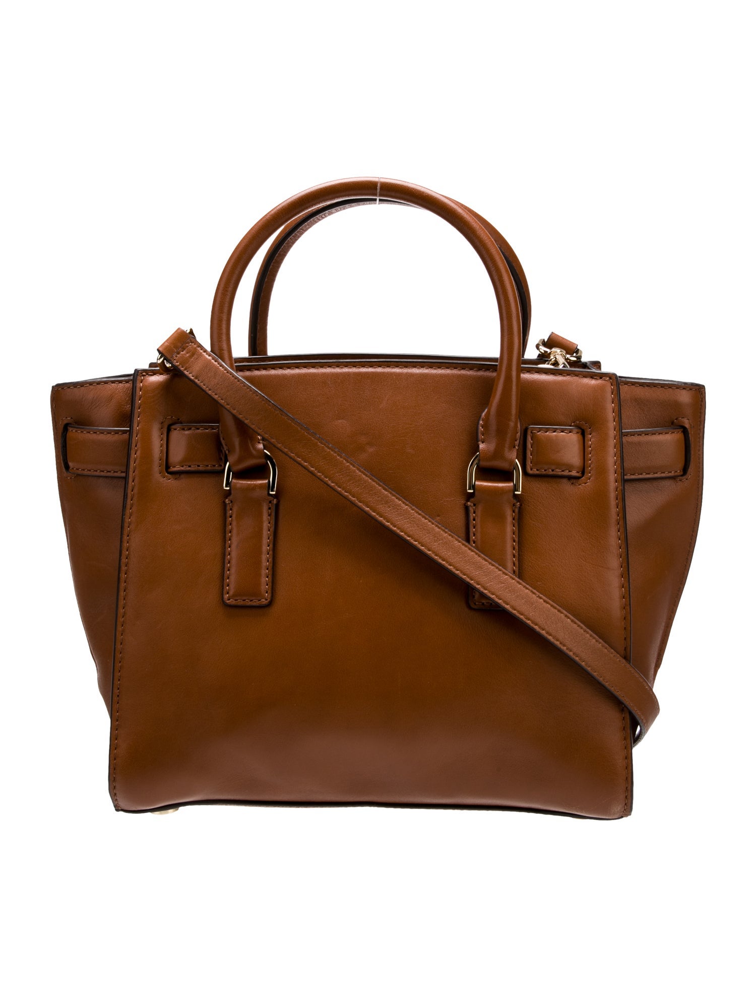 Michael Michael Kors Leather Top Handle Bag