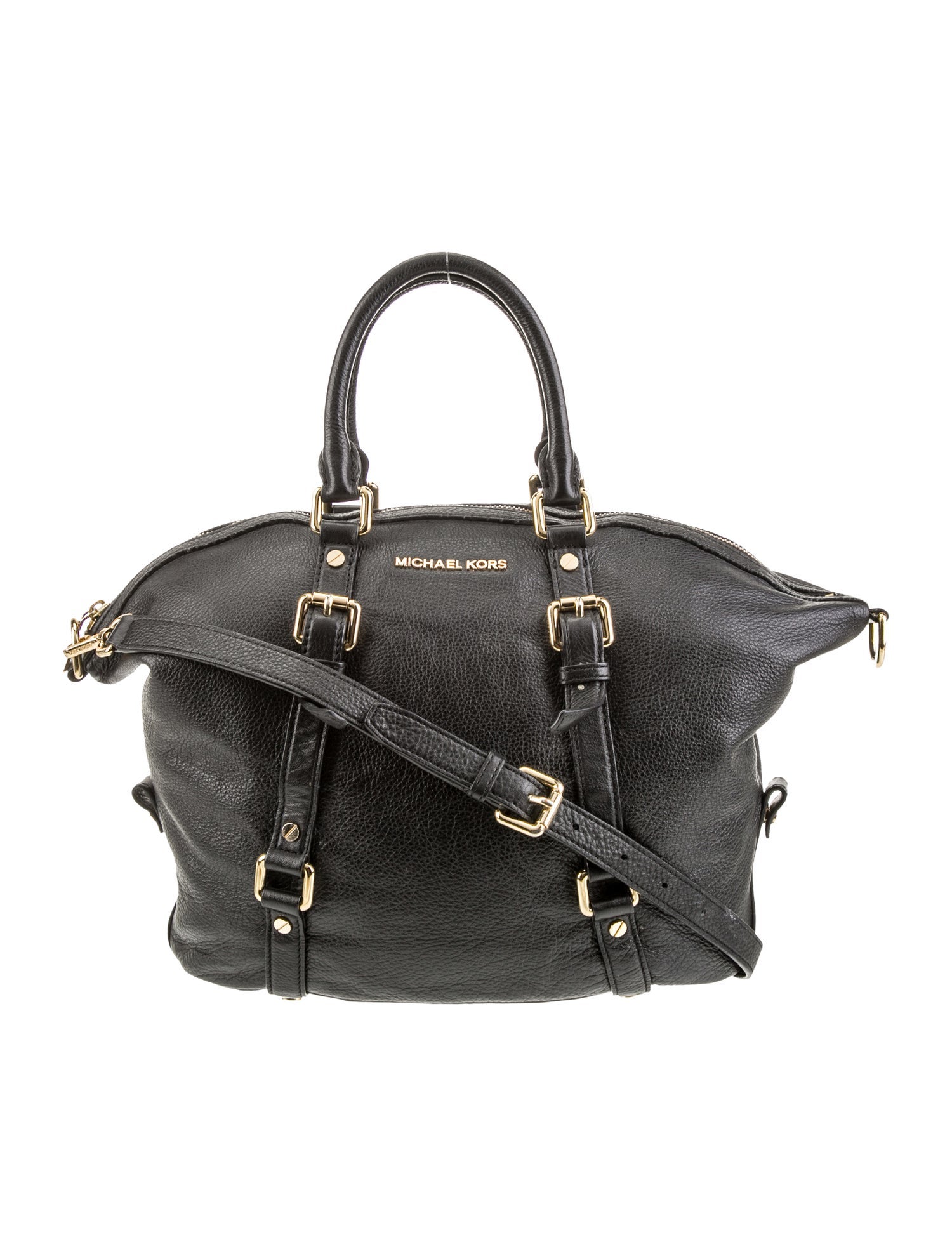 Michael Michael Kors Leather Top Handle Bag