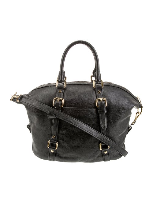 Michael Michael Kors Leather Top Handle Bag