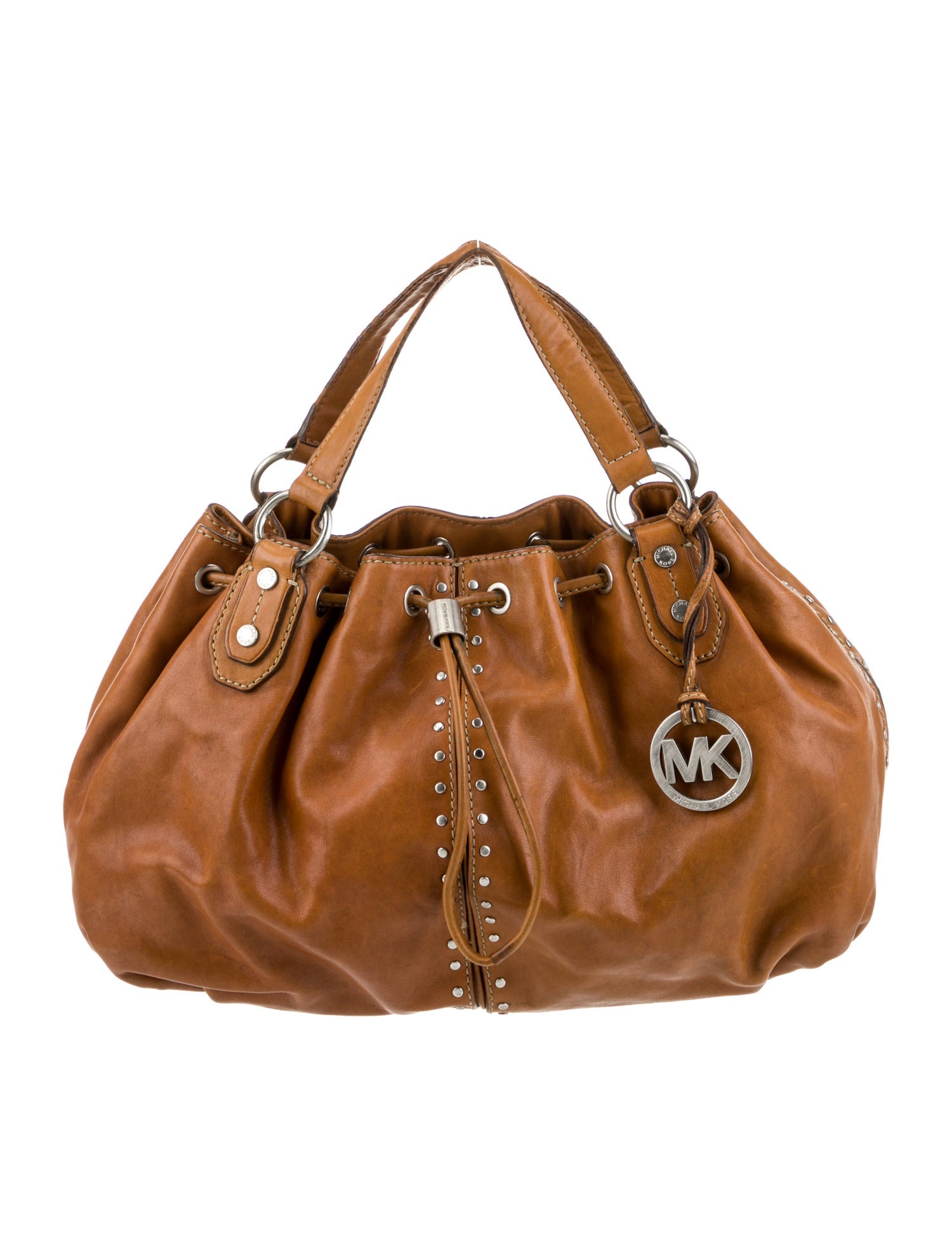 Michael Michael Kors Leather Top Handle Bag