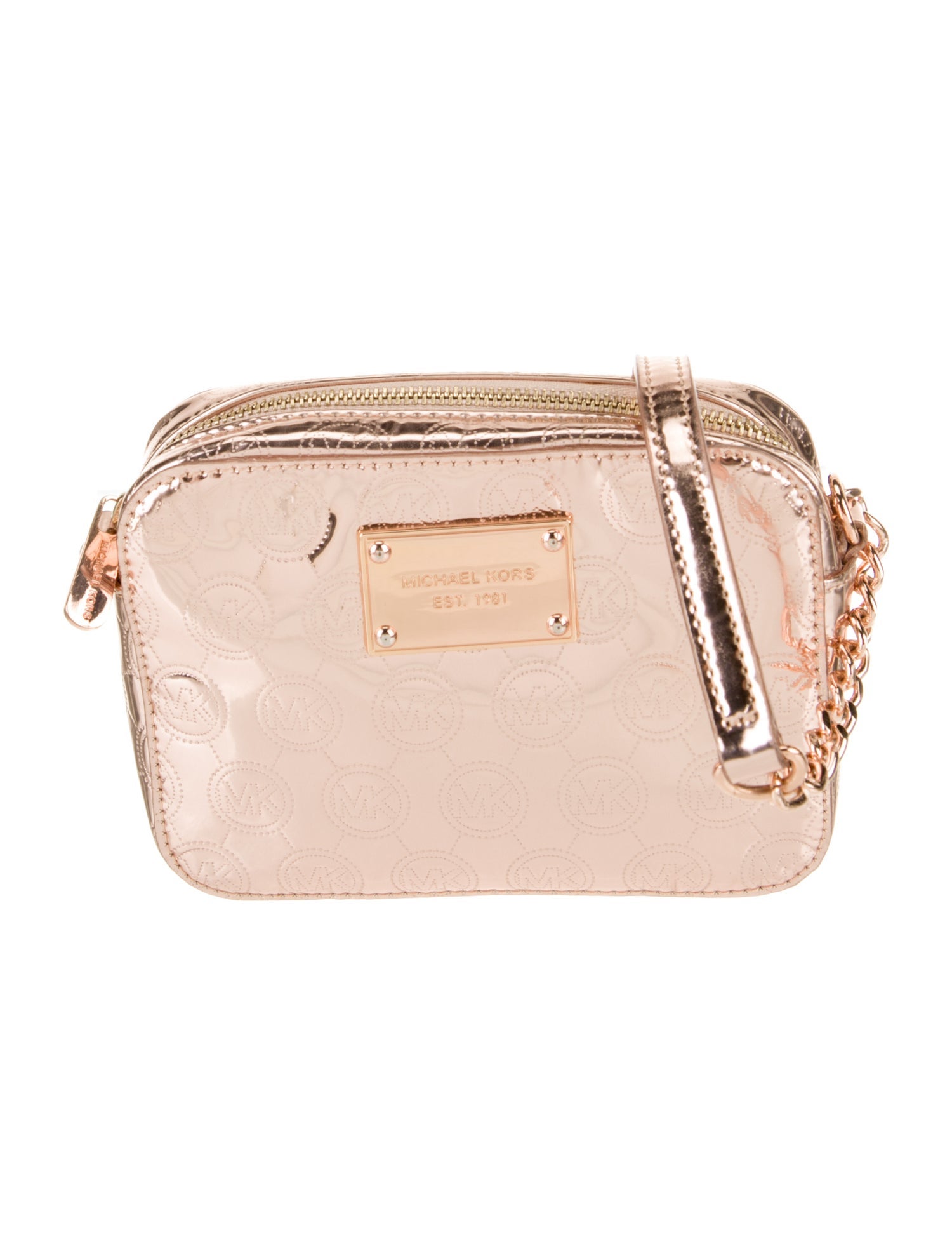 Michael Michael Kors Patent Leather Crossbody Bag