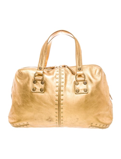 Michael Michael Kors Leather Top Handle Bag