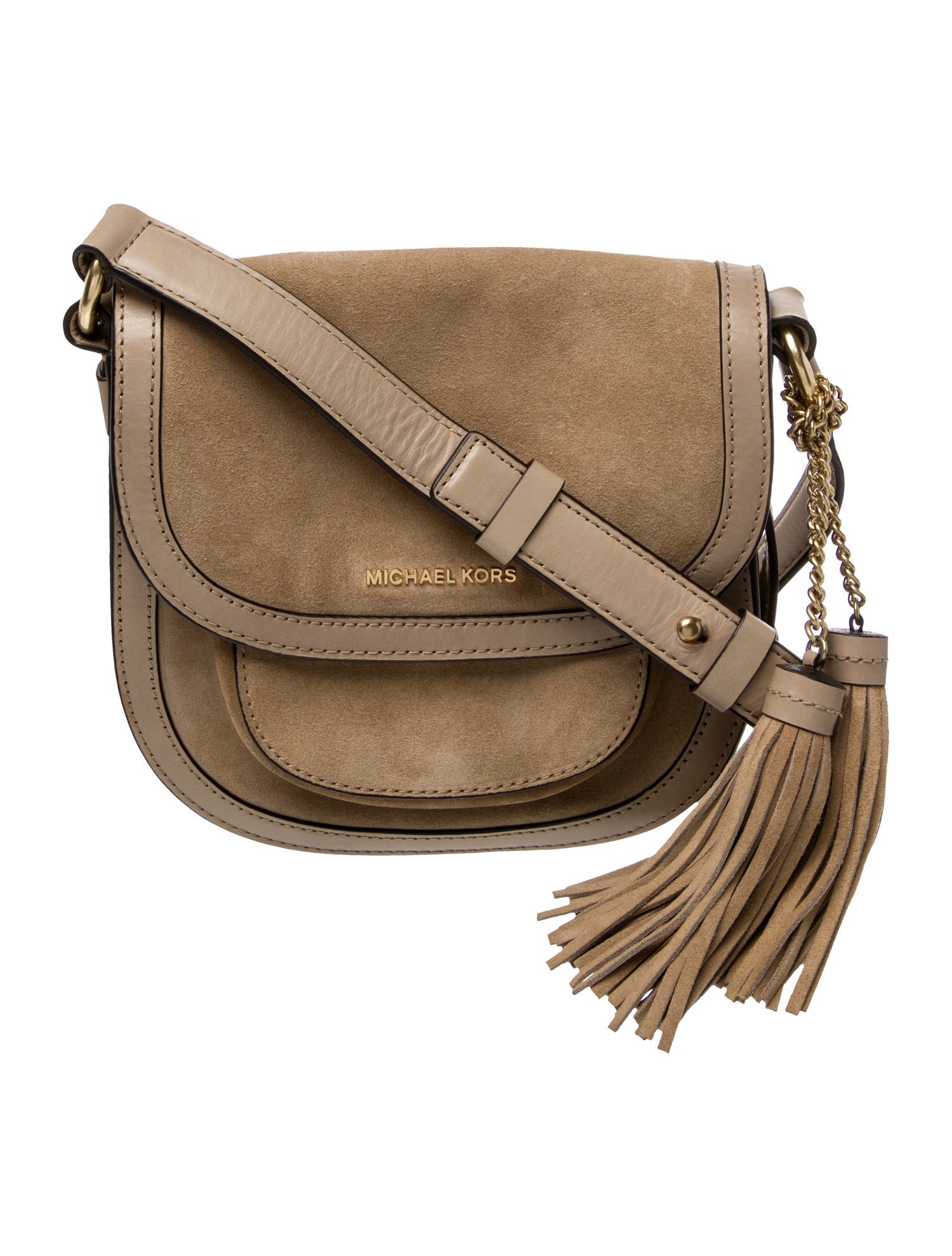 Michael Michael Kors Suede Crossbody Bag