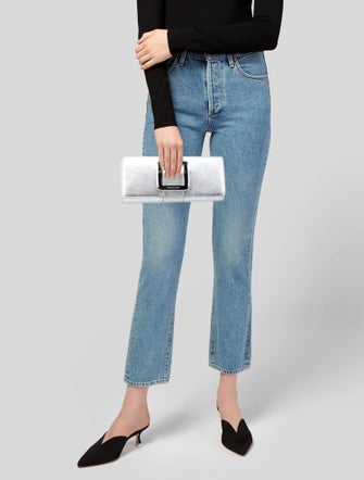 Michael Michael Kors Leather Clutch