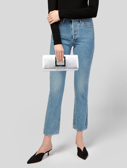 Michael Michael Kors Leather Clutch