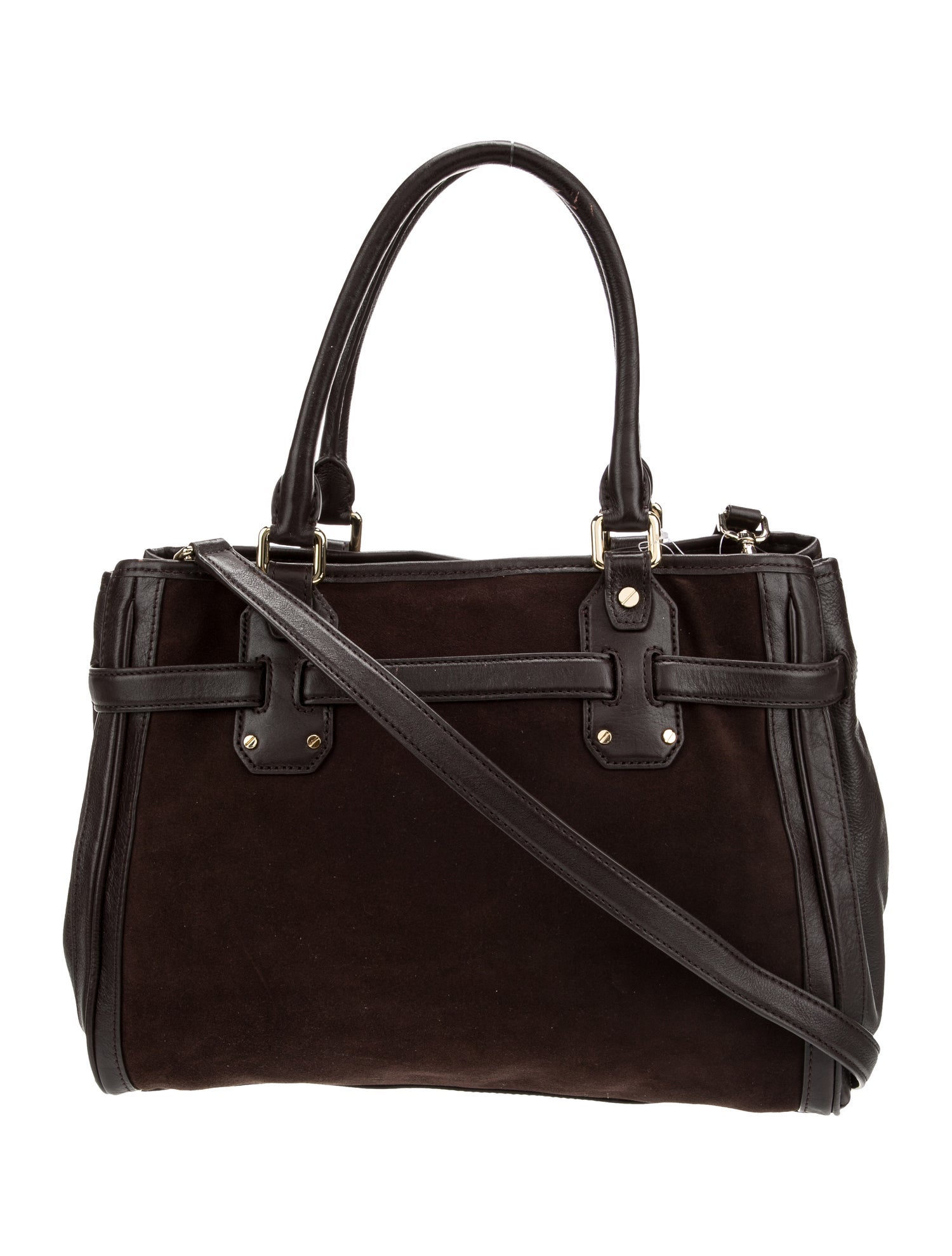 Michael Michael Kors Suede Shoulder Bag