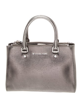 Michael Michael Kors Leather Top Handle Bag