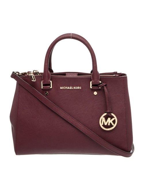 Michael Michael Kors Saffiano Leather Top Handle Bag
