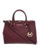Michael Michael Kors Saffiano Leather Top Handle Bag