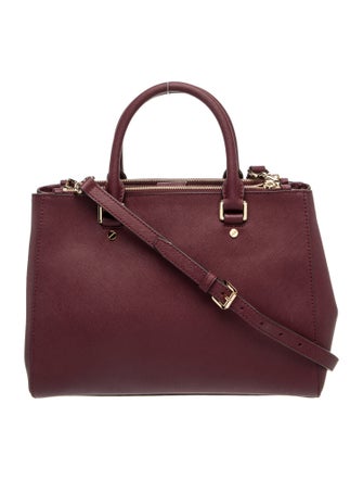 Michael Michael Kors Saffiano Leather Top Handle Bag