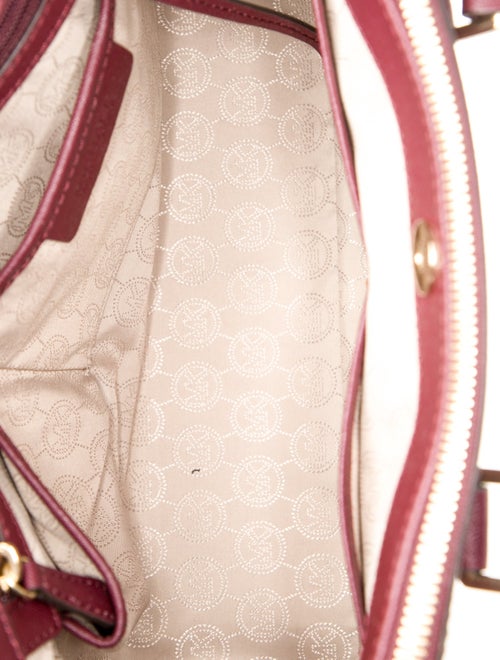 Michael Michael Kors Saffiano Leather Top Handle Bag