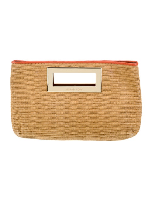 Michael Michael Kors Raffia Clutch