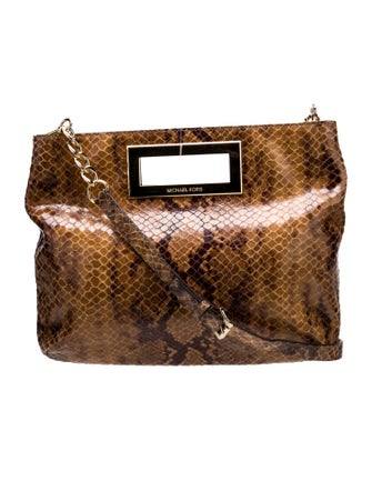 Michael Michael Kors Leather Top Handle Bag