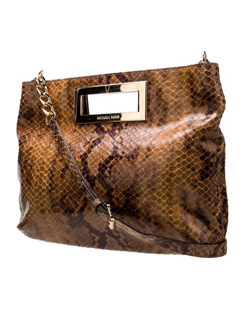 Michael Michael Kors Leather Top Handle Bag