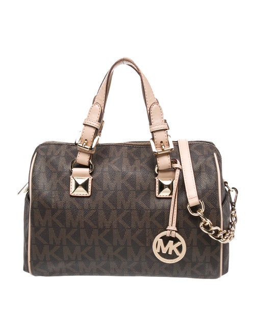 Michael Michael Kors Monogram Top Handle Bag