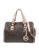 Michael Michael Kors Monogram Top Handle Bag